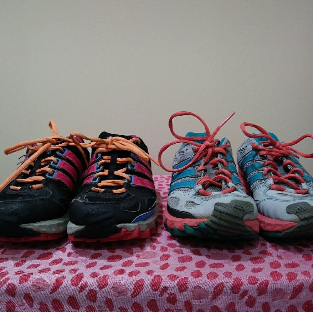 Adidas tennis shoes - 2 pairs for the price of 1